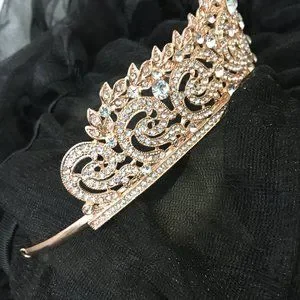 Source Unknown | Accessories | Bridal Headpiece Tiara Crown  display picture 1